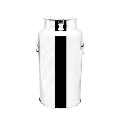 SS304 der 40 Liter-Edelstahl-Milch kann Farbe für Transport versilbern