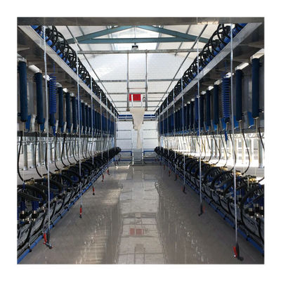 Fischgrätenmuster-Melkwohnzimmer Digital-Vakuum50kpa für Molkerei