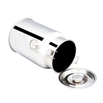 Mini-5L Lidded Milch Pail Stainless Steel Milk Bucket versiegelte Dosen