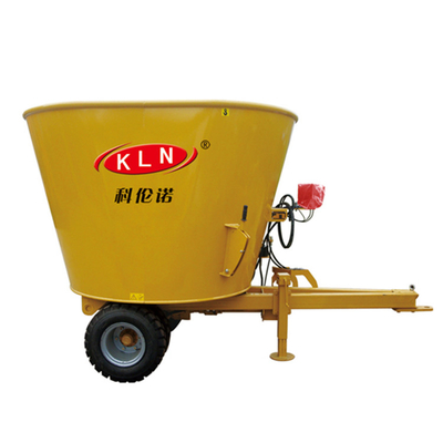 vertikaler MORGEN 6M3 Mischer-Tierhammermühle-Electric Tractor Cow-Futter