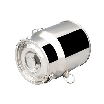 Verpacken der Lebensmittel Edelstahl-Melkeimer des Speicher15l Mischbehälter-SS 304