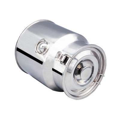 Verpacken der Lebensmittel Edelstahl-Melkeimer des Speicher15l Mischbehälter-SS 304