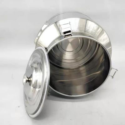 15L Vielzwecksiegelnahrungsmittelgrad-Eimer-Edelstahl-Milch-Dosen des fass-SS304 mit Hahn