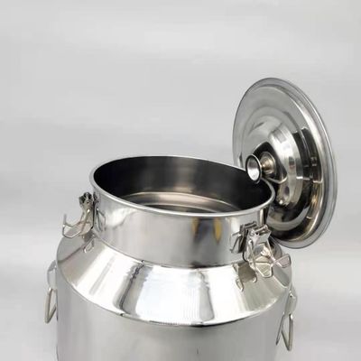 15L Vielzwecksiegelnahrungsmittelgrad-Eimer-Edelstahl-Milch-Dosen des fass-SS304 mit Hahn