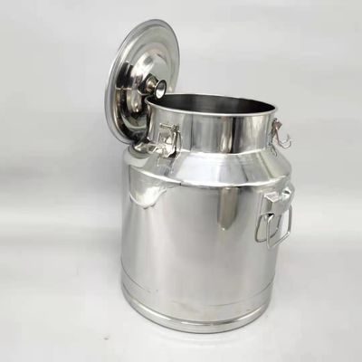 Metall verkürzte Milch Pail With Lid der SS-Vorratsbehälter-15L