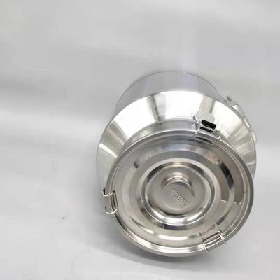 Metall verkürzte Milch Pail With Lid der SS-Vorratsbehälter-15L