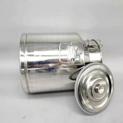 Metall verkürzte Milch Pail With Lid der SS-Vorratsbehälter-15L