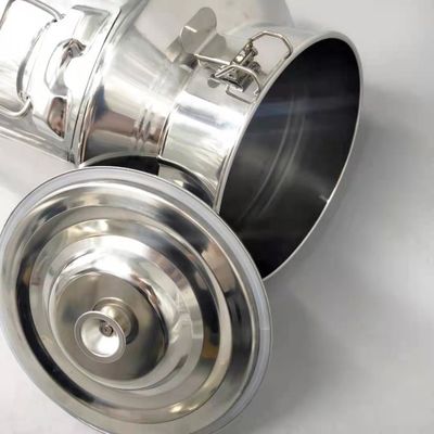 Metall verkürzte Milch Pail With Lid der SS-Vorratsbehälter-15L