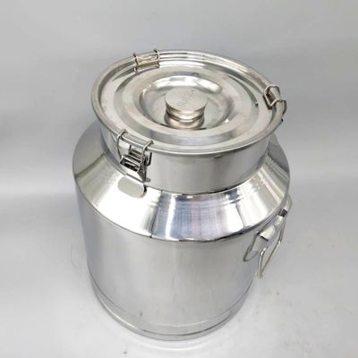 Edelstahl-Trommel-Milch-Fass 25L Honey Barrels Storage Bucket Grain