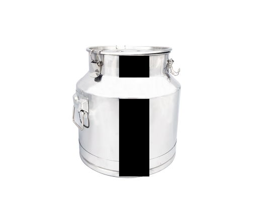 Edelstahl-Trommel-Milch-Fass 25L Honey Barrels Storage Bucket Grain
