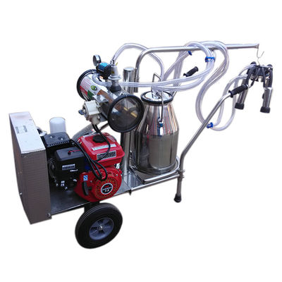 einzelne Laufkatzen-Melkmaschine des Eimer-50KPa mit Benzinmotor