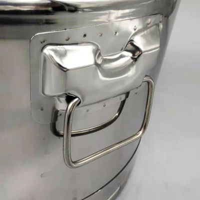 Juice Container Wine Store Portable-Edelstahl-Fass des Kaffee-25L für Milchtransporte