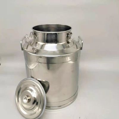 SS304 der 40 Liter-Edelstahl-Milch kann Farbe für Transport versilbern
