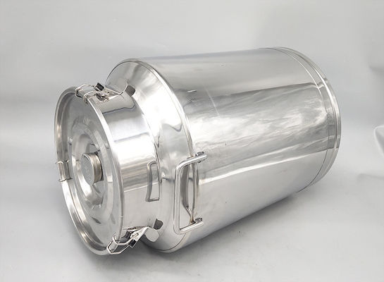 tragbare Öl-Speicherung 304 des Ölfasses 40L Milchdose Edelstahls 1.0mm