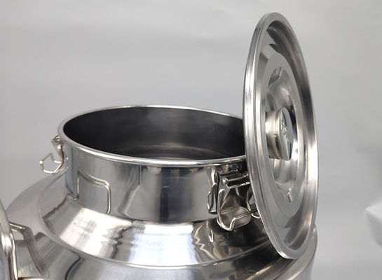 tragbare Öl-Speicherung 304 des Ölfasses 40L Milchdose Edelstahls 1.0mm