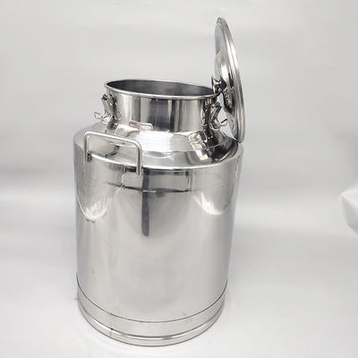 Rostfreier Eimer der Milch-korrosionsbeständige 201 mit großen der Kapazität des Deckel-50L