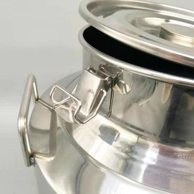 50 Liter Edelstahl-Tee-Dosen-Erdnuss-Speiseöl-Milch-Dosen-mit Siegeldeckel