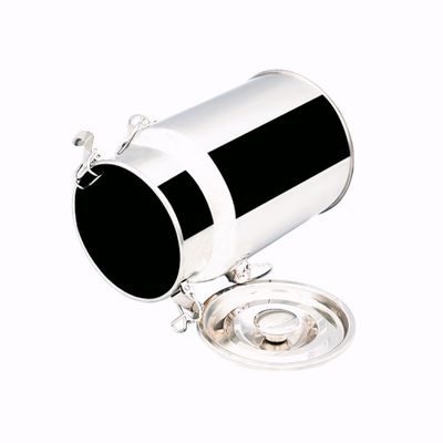 Milch des Edelstahl-15L kann Poliermetallmilch-Behälter widerspiegeln