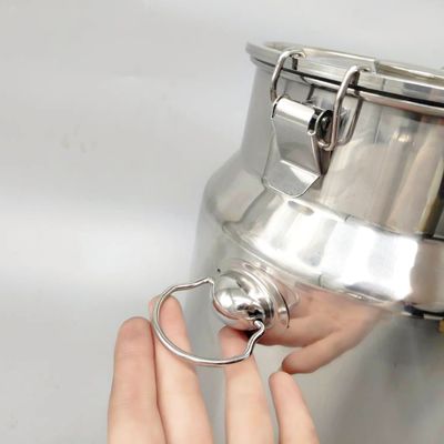 Super starke 0.8mm Edelstahl-Milch-Dose kleines 8L versiegelte Lagerung