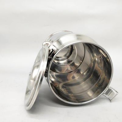 Super starke 0.8mm Edelstahl-Milch-Dose kleines 8L versiegelte Lagerung