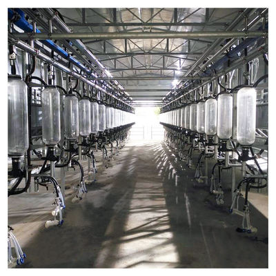 Fischgrätenmuster-Melkwohnzimmer 380v 7.5kw für Ziegenbauernhof