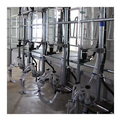 Fischgrätenmuster-Melkwohnzimmer 380v 7.5kw für Ziegenbauernhof