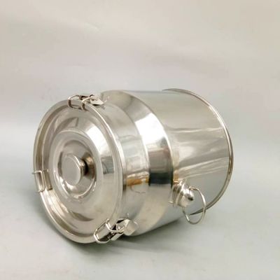 Hauptspeicher-Fass brauens9l SS mit Deckel-Bauernhof-Milch-Speicher