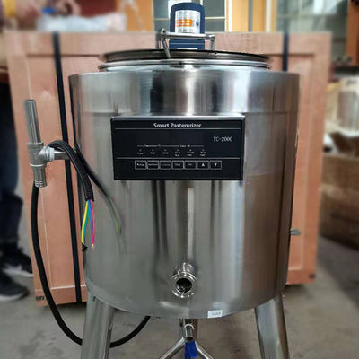 Elektrische der Heizungs-300L kleine Stärke Milch-des Entkeimer-1.5mm