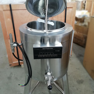 Elektrische der Heizungs-300L kleine Stärke Milch-des Entkeimer-1.5mm