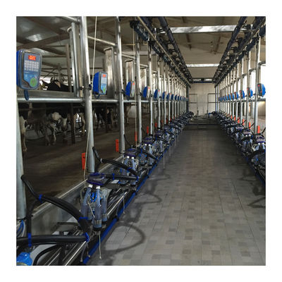 Fischgrätenmuster-Melkwohnzimmer-Kuhmilch-Saugmaschine der hohen Leistungsfähigkeits-4KW