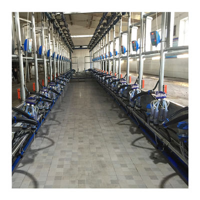 Fischgrätenmuster-Melkwohnzimmer-Kuhmilch-Saugmaschine der hohen Leistungsfähigkeits-4KW