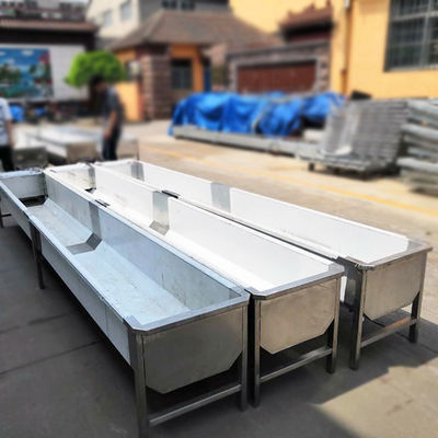 Bauernhof-Fütterungs-Abflussrinnen des 1.2mm Edelstahl-Trinknapf-250W