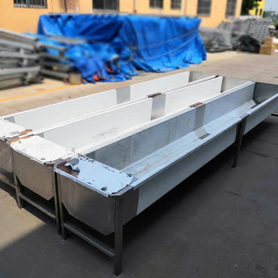 Bauernhof-Fütterungs-Abflussrinnen des 1.2mm Edelstahl-Trinknapf-250W