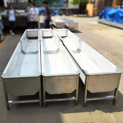 Bauernhof-Fütterungs-Abflussrinnen des 1.2mm Edelstahl-Trinknapf-250W