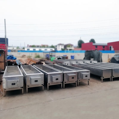 TRINKNAPF-Edelstahl-Wasser-Abflussrinne 1.5KW 1m Tier