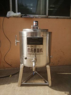 Elektrisches 6kw 50 Liter-Milch-Entkeimer-Nahrungsmittelgrad-Edelstahl