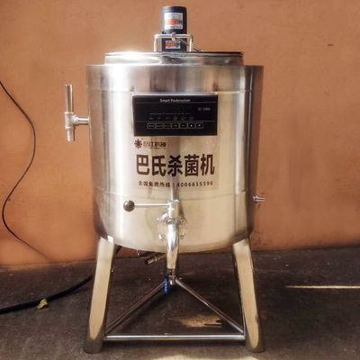 Elektrische der Heizungs-300L kleine Stärke Milch-des Entkeimer-1.5mm