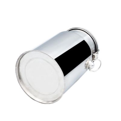 Paket Customrized Logo Silver 10L SS melken kann Edelstahlmilchbehälter