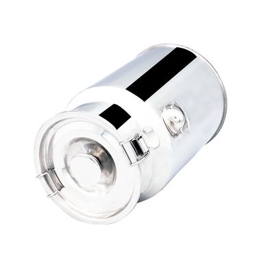 Paket Customrized Logo Silver 10L SS melken kann Edelstahlmilchbehälter