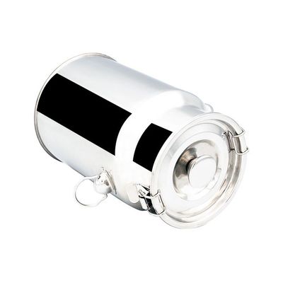Paket Customrized Logo Silver 10L SS melken kann Edelstahlmilchbehälter