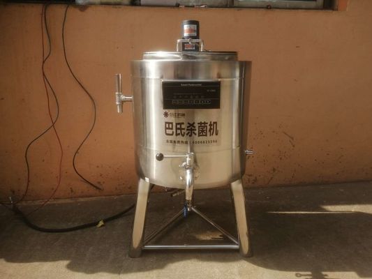 Liter industrieller Mini Milk Pasteurizer High Efficient des Kalb-Ziegen-Ausgangs100