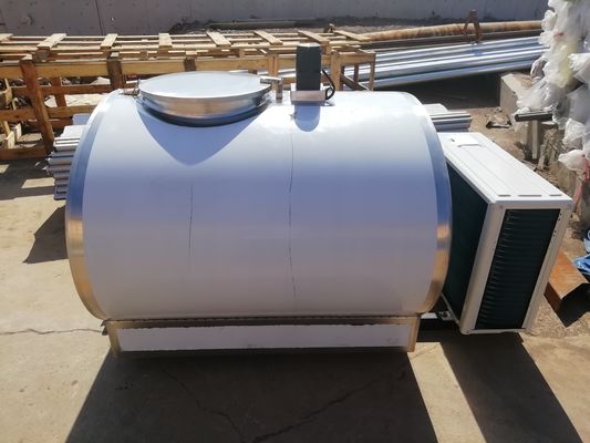 Kühlgeräte Milchkühlungs-Behälter-Edelstahl-elektrisches Kontrollsystem