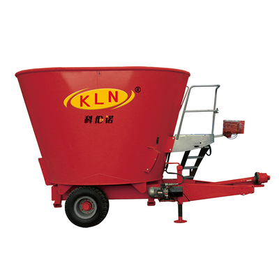 vertikaler MORGEN 6M3 Mischer-Tierhammermühle-Electric Tractor Cow-Futter