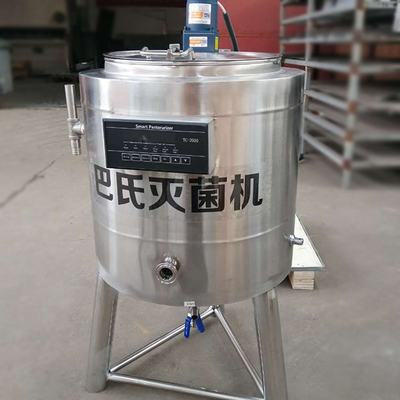 kleine Mini Milk Pasteurizer Machine Dairy Jogurt-Anlage Juice Beer 50L