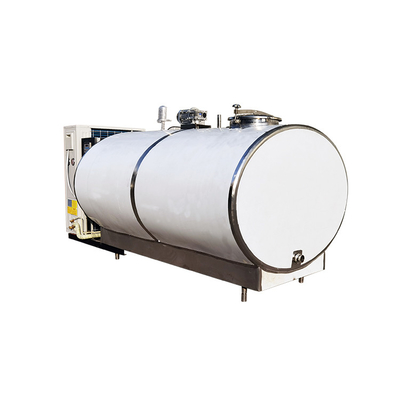 Kleiner 1000 Edelstahl-Milchkühlungs-Massenbehälter des Liter-2000l gekühlt